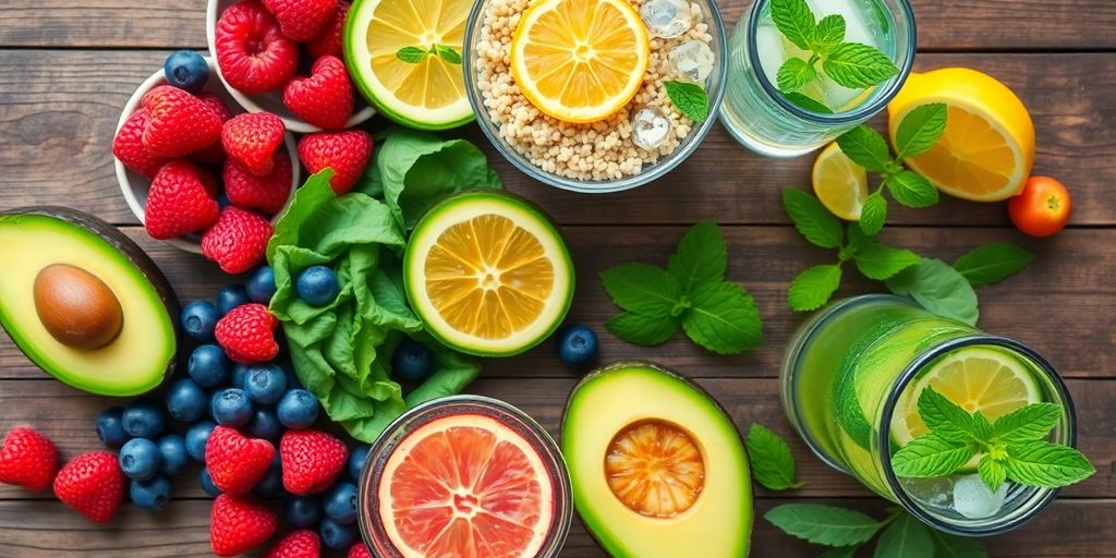 Delicious, natural foods and drinks for weight loss.