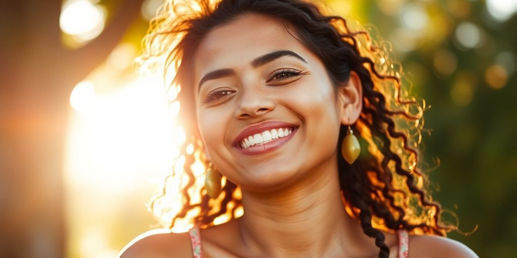 Person with healthy body, vibrant life.